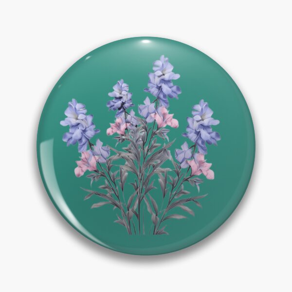 Item preview, Larkspur: The Birth Month Flower of July designed and sold by Tiptong.
