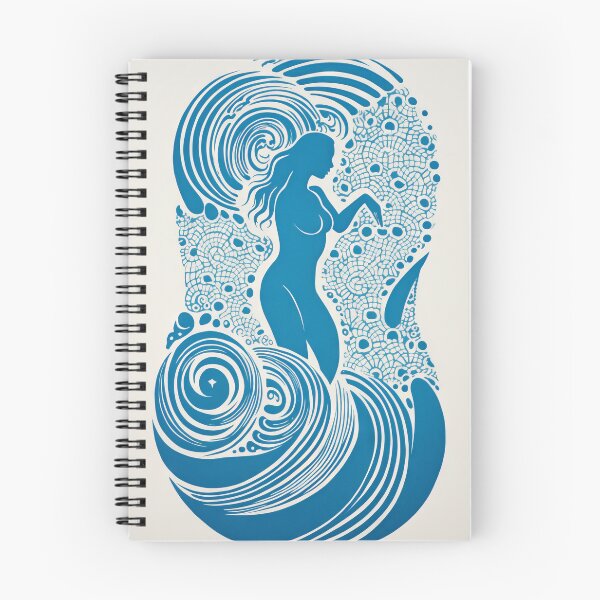 Item preview, Harmonious Mantas and Watercolors: An Asian-inspired Abstraction designed and sold by Piotrek0001.