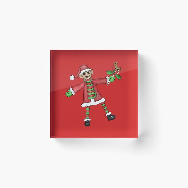 Item preview, “Odin The Nice Elf” 3 | Christmas Design designed and sold by LiseHoltArt.