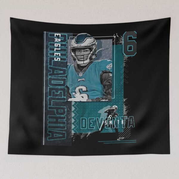 Item preview, DeVonta Smith Football Paper  Eagles 2 designed and sold by sherronheusle.
