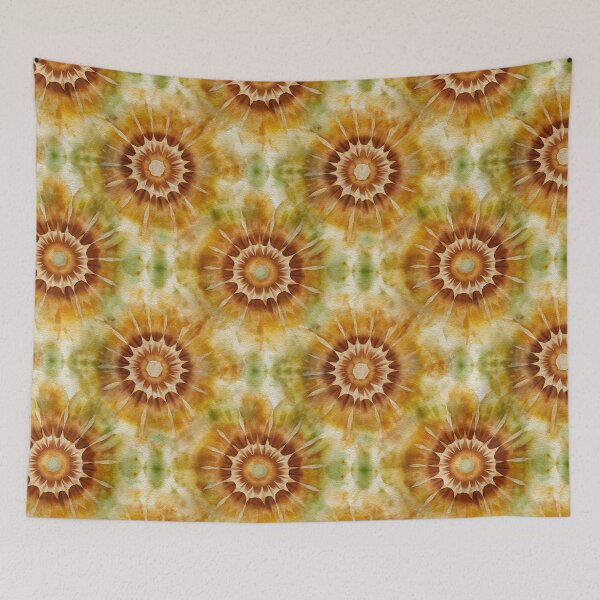 Aperçu de l'œuvre Tons de terre Tie Dye Pattern No9 créée et vendue par Atomura.