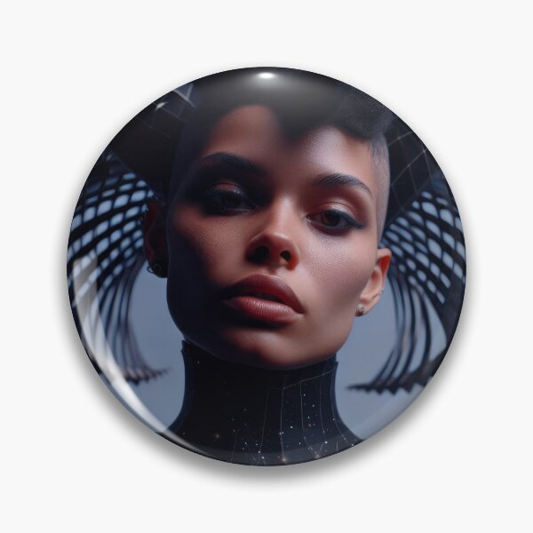 Item preview, Golokai - Variant 5 (Afrofuture Model with Geometric Headpiece) designed and sold by Mod Sci.
