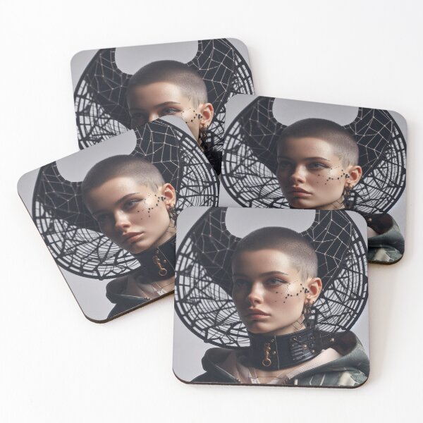 Item preview, Golokai - Variant 3 (Fashion Model with Geometric Headpiece) designed and sold by Mod Sci.