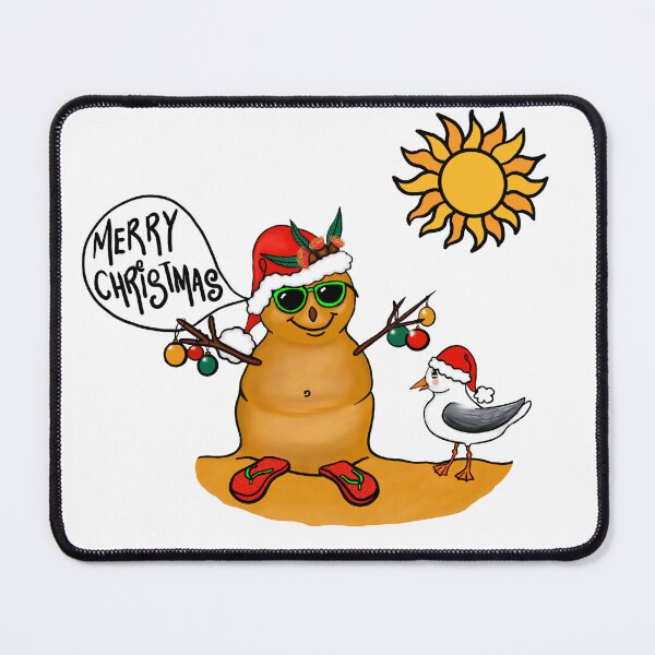 Item preview, “Sandman and Gus the Gull” | An Aussie Christmas 3 designed and sold by LiseHoltArt.