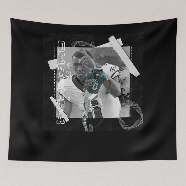 Item preview, DeVonta Smith Football Paper  Eagles 3 designed and sold by sherronheusle.