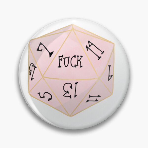 Artikelvorschau, F*ck D20 Nat 1 entworfen und verkauft von ZidaD.