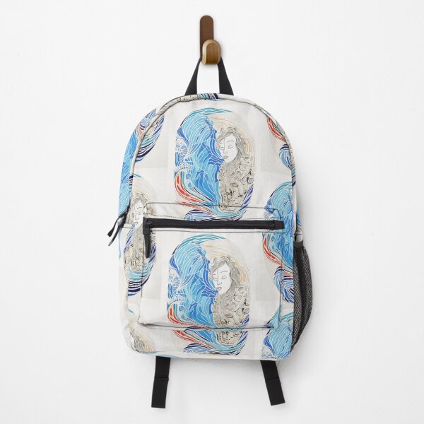 Item preview, Harmonious Mantas and Watercolors: An Asian-inspired Abstraction designed and sold by Piotrek0001.