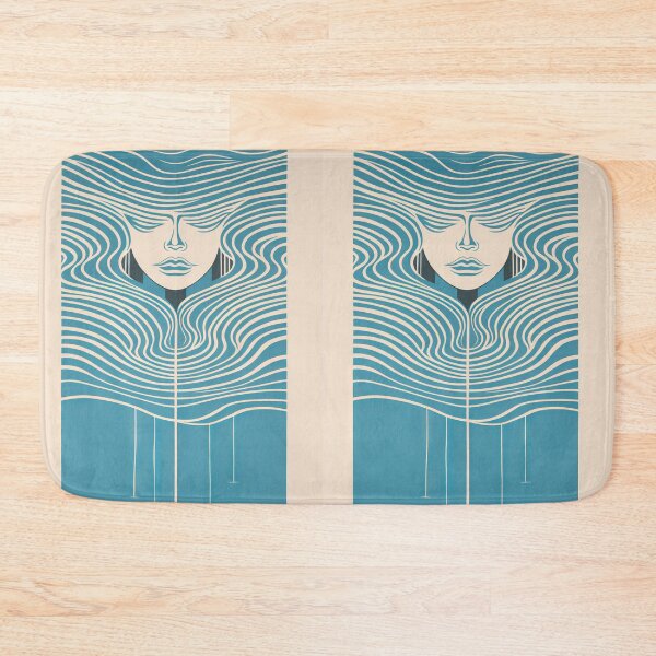 Item preview, Harmonious Mantas and Watercolors: An Asian-inspired Abstraction designed and sold by Piotrek0001.