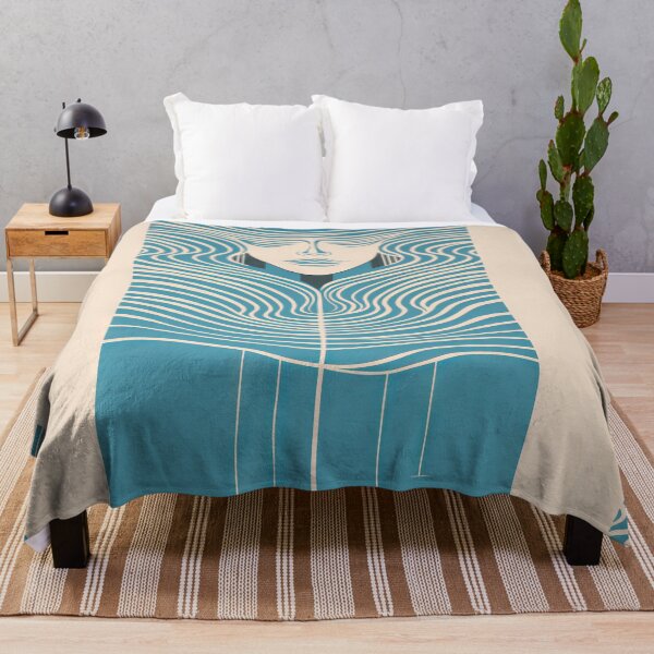 Item preview, Harmonious Mantas and Watercolors: An Asian-inspired Abstraction designed and sold by Piotrek0001.