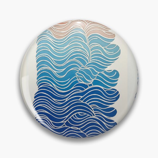 Item preview, Harmonious Mantas and Watercolors: An Asian-inspired Abstraction designed and sold by Piotrek0001.