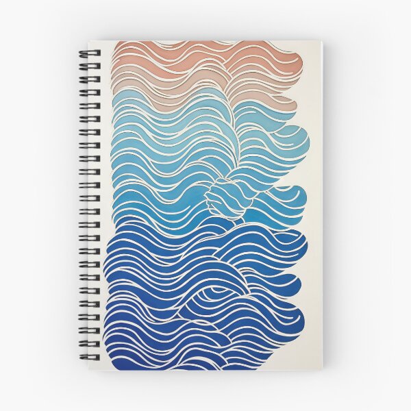 Item preview, Harmonious Mantas and Watercolors: An Asian-inspired Abstraction designed and sold by Piotrek0001.