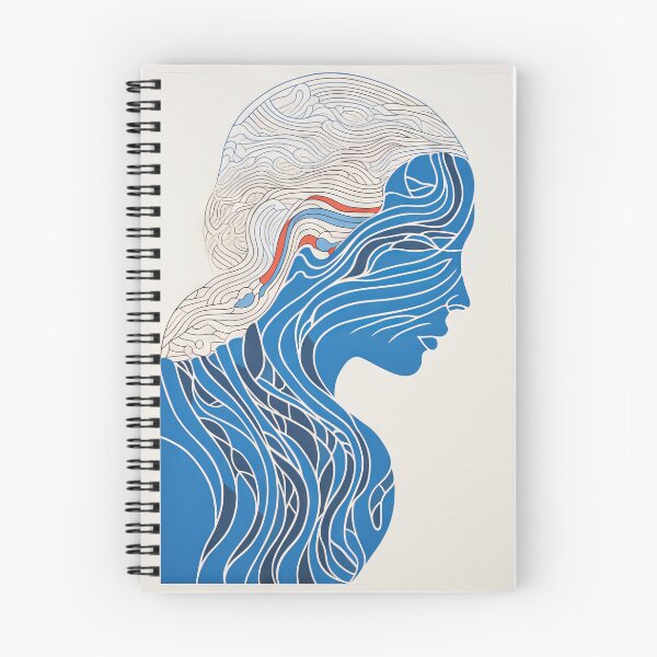 Item preview, Harmonious Mantas and Watercolors: An Asian-inspired Abstraction designed and sold by Piotrek0001.