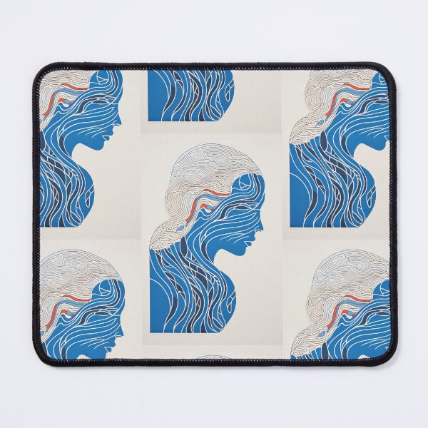 Item preview, Harmonious Mantas and Watercolors: An Asian-inspired Abstraction designed and sold by Piotrek0001.