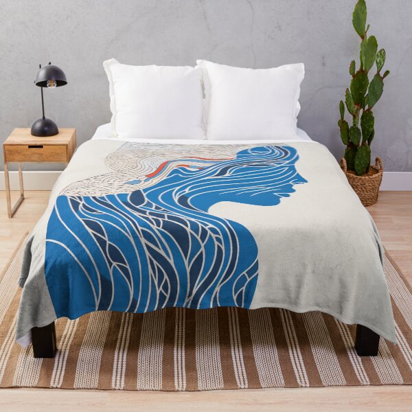 Item preview, Harmonious Mantas and Watercolors: An Asian-inspired Abstraction designed and sold by Piotrek0001.
