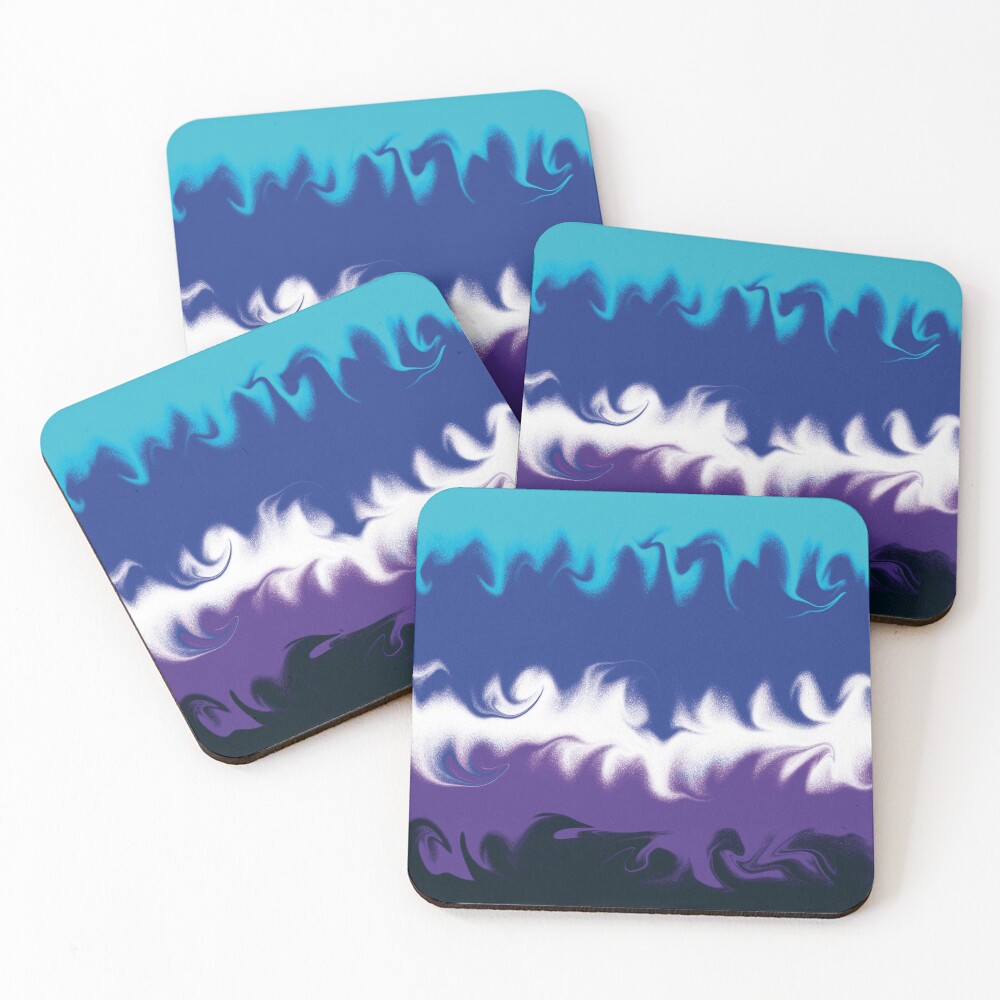 Item preview, Coasters (Set of 4) designed and sold by Splashedoverart.