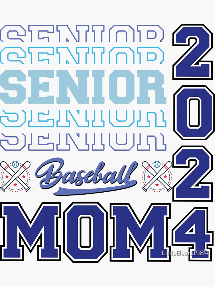 Senior Baseball Mom 2024 T-shirt