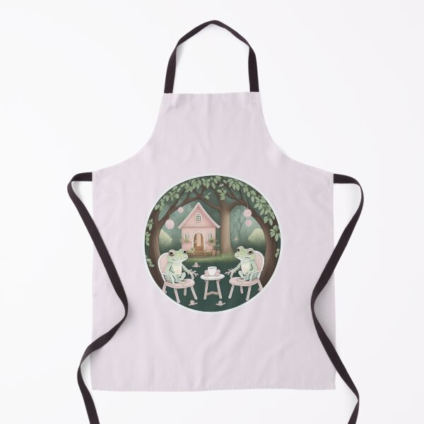 Item preview, White tree frogs tea party designed and sold by WildStudiio.