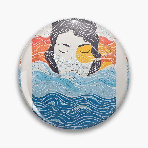 Item preview, Harmonious Mantas and Watercolors: An Asian-inspired Abstraction designed and sold by Piotrek0001.
