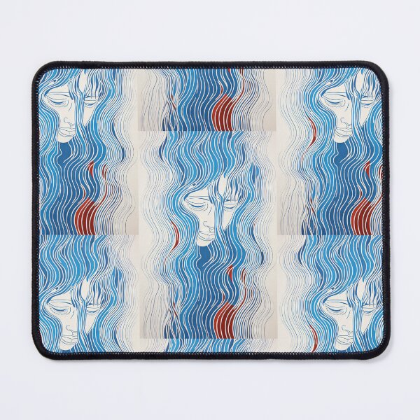Item preview, Harmonious Mantas and Watercolors: An Asian-inspired Abstraction designed and sold by Piotrek0001.