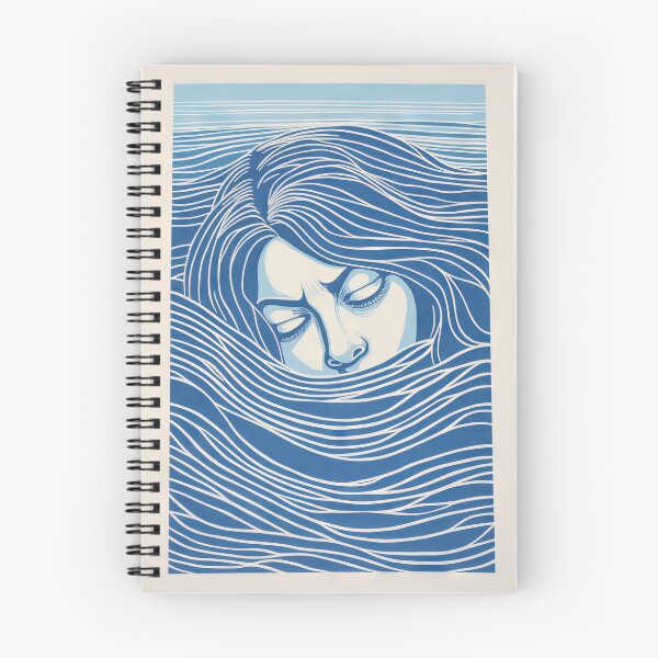 Item preview, Harmonious Mantas and Watercolors: An Asian-inspired Abstraction designed and sold by Piotrek0001.