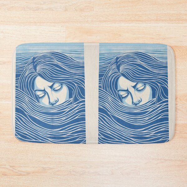 Item preview, Harmonious Mantas and Watercolors: An Asian-inspired Abstraction designed and sold by Piotrek0001.