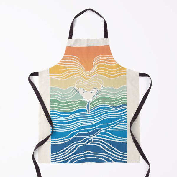 Item preview, Harmonious Mantas and Watercolors: An Asian-inspired Abstraction designed and sold by Piotrek0001.