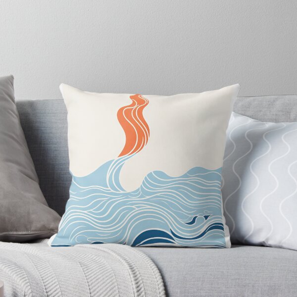 Item preview, Harmonious Mantas and Watercolors: An Asian-inspired Abstraction designed and sold by Piotrek0001.