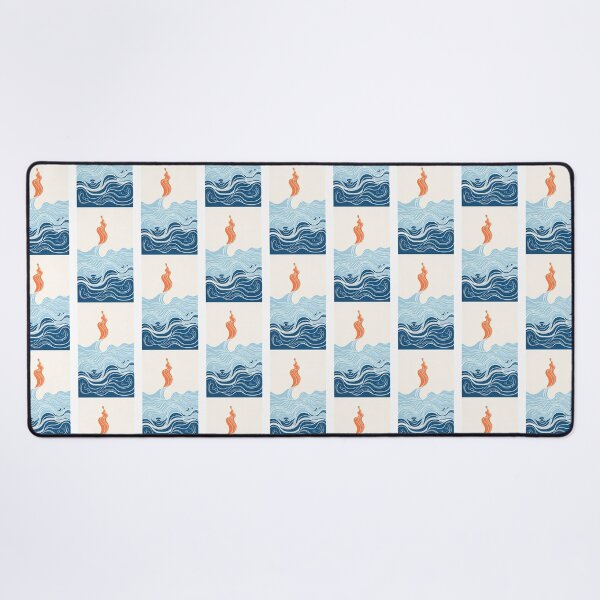 Item preview, Harmonious Mantas and Watercolors: An Asian-inspired Abstraction designed and sold by Piotrek0001.