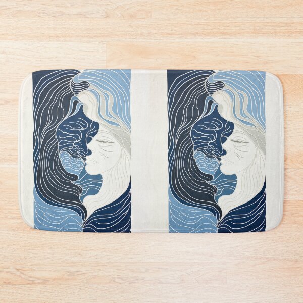 Item preview, Harmonious Mantas and Watercolors: An Asian-inspired Abstraction designed and sold by Piotrek0001.