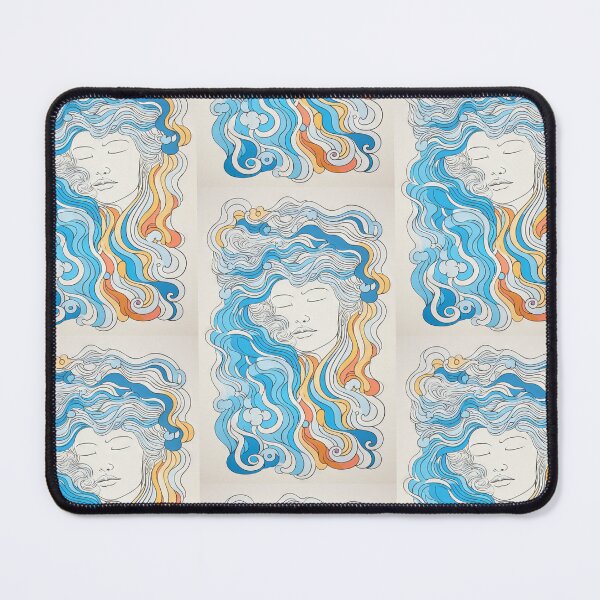 Item preview, Harmonious Mantas and Watercolors: An Asian-inspired Abstraction designed and sold by Piotrek0001.