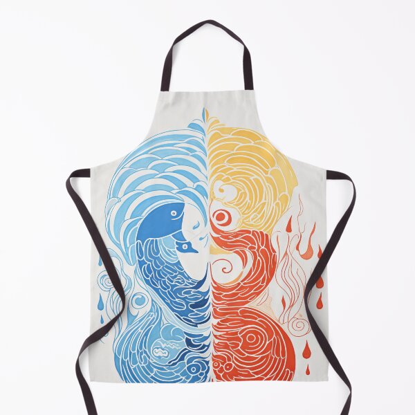 Item preview, Harmonious Mantas and Watercolors: An Asian-inspired Abstraction designed and sold by Piotrek0001.