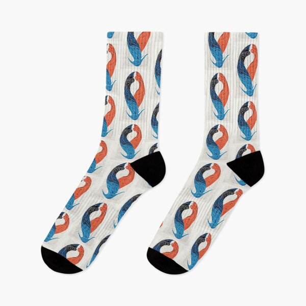 Item preview, Harmonious Mantas and Watercolors: An Asian-inspired Abstraction designed and sold by Piotrek0001.