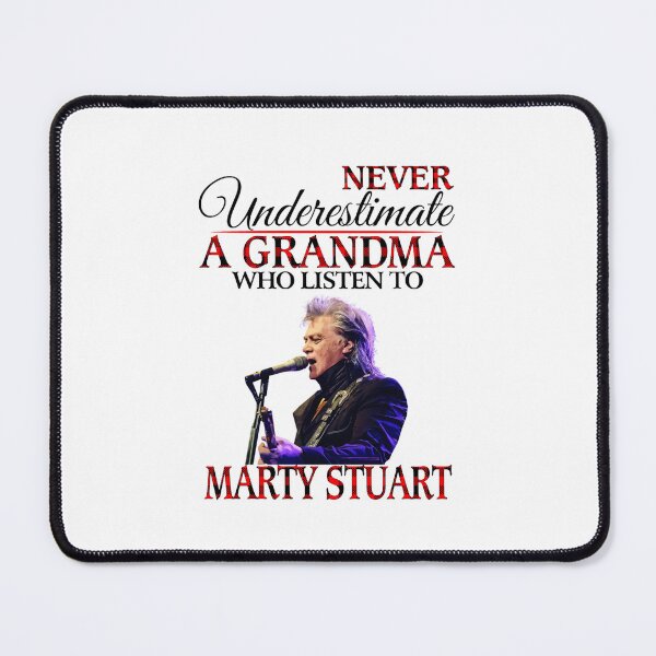 Item preview, Never Underestimate a Grandma who listens to Marty Essential designed and sold by mcfallalainefx.