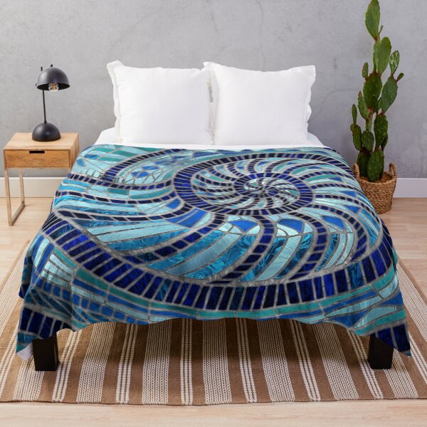 Item preview, Nautilus Shell mosaic art designed and sold by k9printart.