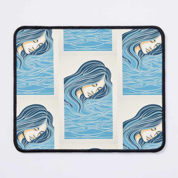 Item preview, Harmonious Mantas and Watercolors: An Asian-inspired Abstraction designed and sold by Piotrek0001.