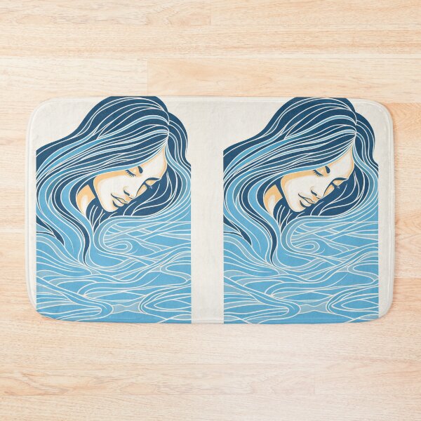 Item preview, Harmonious Mantas and Watercolors: An Asian-inspired Abstraction designed and sold by Piotrek0001.