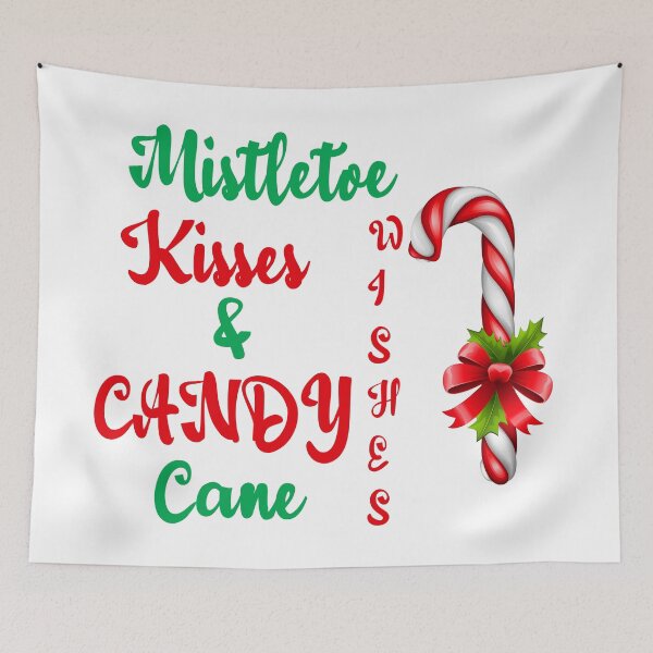 Item preview, Mistletoe kisses & candy cane wishes designed and sold by Josie37.
