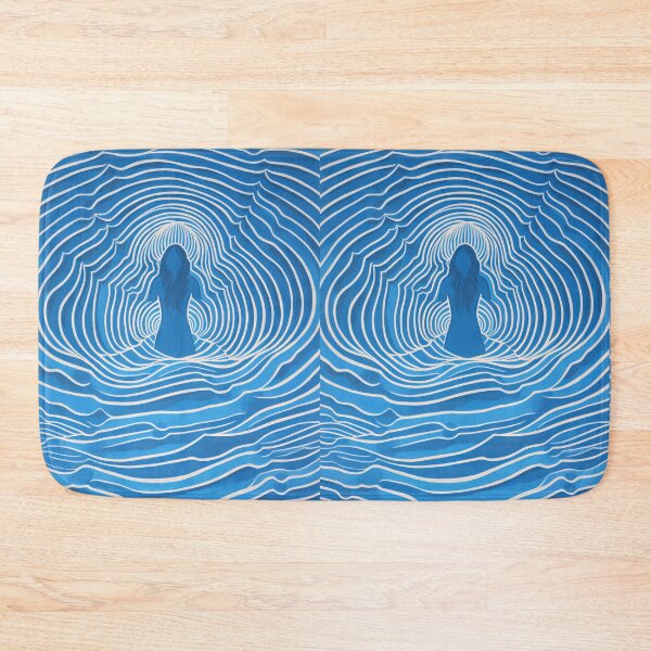 Item preview, Harmonious Mantas and Watercolors: An Asian-inspired Abstraction designed and sold by Piotrek0001.