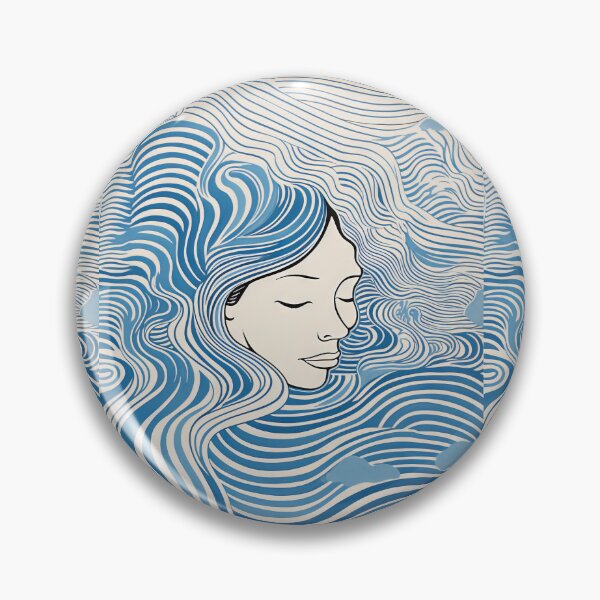 Item preview, Harmonious Mantas and Watercolors: An Asian-inspired Abstraction designed and sold by Piotrek0001.
