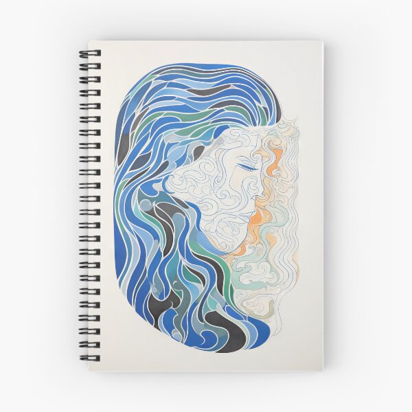 Item preview, Harmonious Mantas and Watercolors: An Asian-inspired Abstraction designed and sold by Piotrek0001.