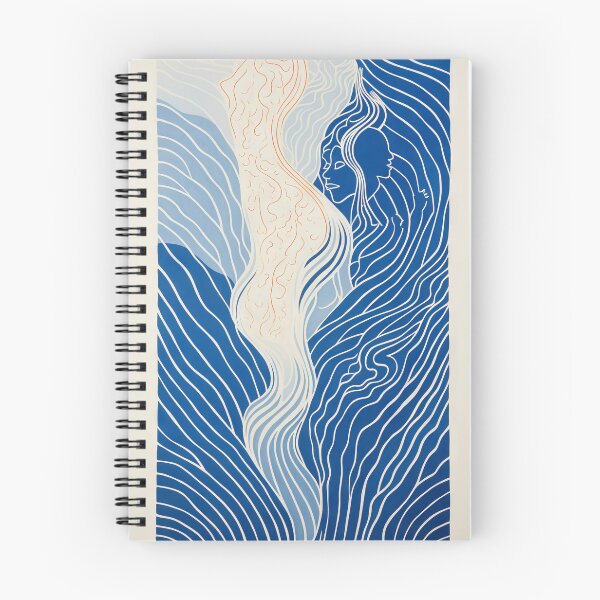 Item preview, Harmonious Mantas and Watercolors: An Asian-inspired Abstraction designed and sold by Piotrek0001.