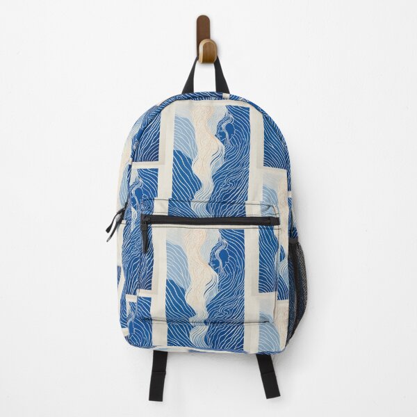 Item preview, Harmonious Mantas and Watercolors: An Asian-inspired Abstraction designed and sold by Piotrek0001.