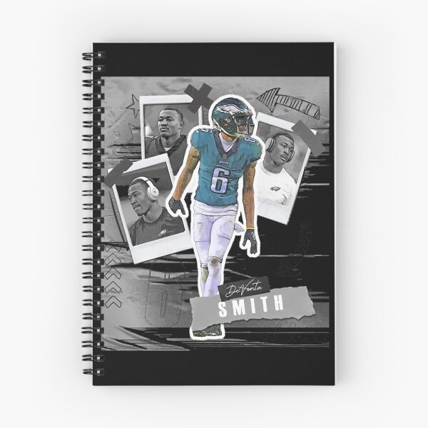 Item preview, DeVonta Smith football Paper  Eagles 5 designed and sold by sherronheusle.