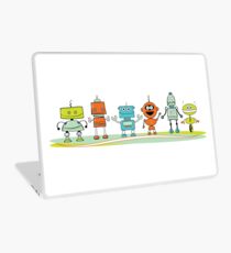 Cute cartoon robots Laptop Skin