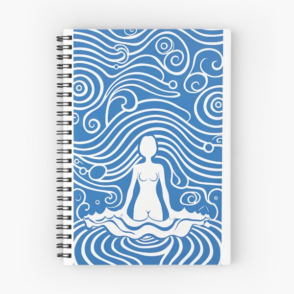 Item preview, Harmonious Mantas and Watercolors: An Asian-inspired Abstraction designed and sold by Piotrek0001.