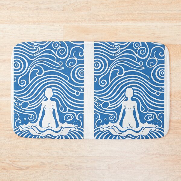 Item preview, Harmonious Mantas and Watercolors: An Asian-inspired Abstraction designed and sold by Piotrek0001.