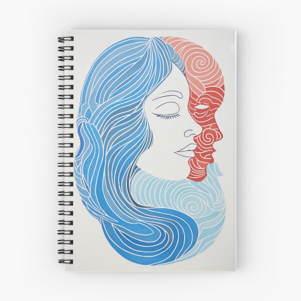 Item preview, Harmonious Mantas and Watercolors: An Asian-inspired Abstraction designed and sold by Piotrek0001.