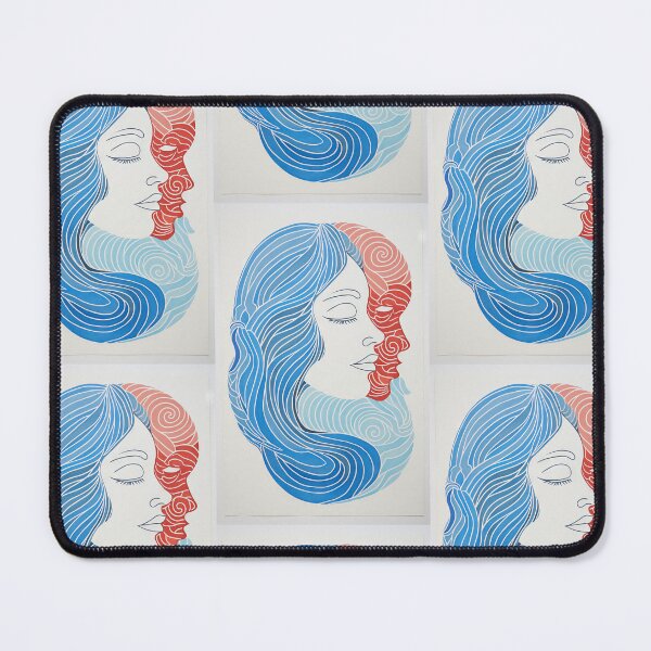 Item preview, Harmonious Mantas and Watercolors: An Asian-inspired Abstraction designed and sold by Piotrek0001.