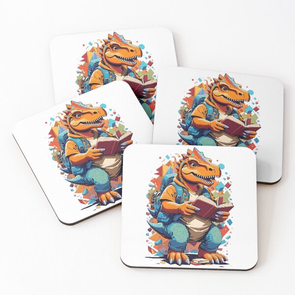 Item preview, dinosaur reading a book designed and sold by UltimateWorld.