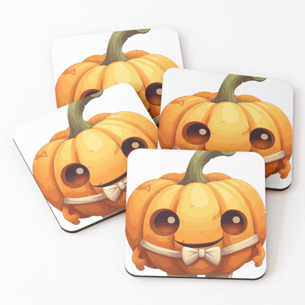 Item preview, Halloween Cute Happy Smile Cartoon Pumpkin (Image 13/22) designed and sold by DigitalArtify.